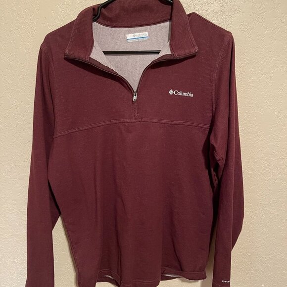 NWOT Men's Columbia Zip up Pullover - Picture 1 of 4